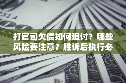 武汉打官司欠债如何追讨？哪些风险要注意？胜诉后执行必看！