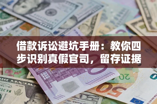武汉借款诉讼避坑手册：教你四步识别真假官司，留存证据不踩雷