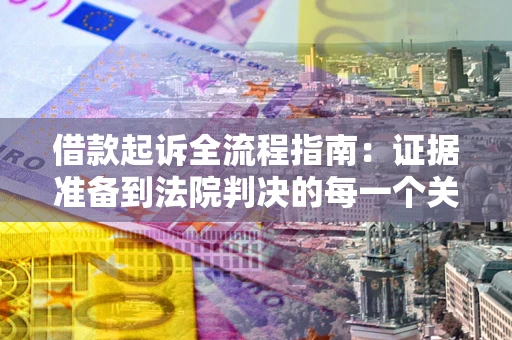 武汉借款起诉全流程指南：证据准备到法院判决的每一个关键步骤